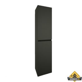 Marmaris kolomkast 160x35x35 cm mat zwart