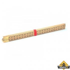 Memolon houten timmermansduimstok - 1 m