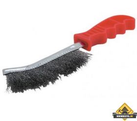 Metalen borstel SUPER PROF met gegolfd draad