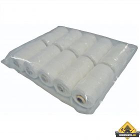 Metselkoord geslagen 4 strengs pp wit. klos 50 meter per 10 stuks