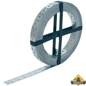 Montagestrip / Windverband 8 meter 60X2mm Sendzimir verzinkt - per stuk