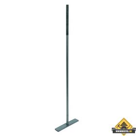 Muurplaatanker M12x800mm met plaat 150mm Verzinkt draad - per stuk