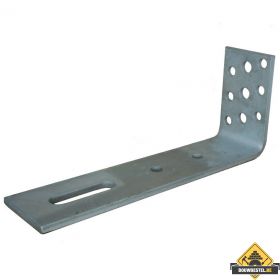 Muurplaathoek 70X17-120X290-70x8mm Thermisch verzinkt - per stuk