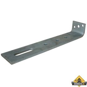 Muurplaathoek 70X17-60X350-70x8mm Thermisch verzinkt - per stuk