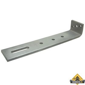 Muurplaathoek 70X17-60X350-70x10mm Thermisch verzinkt - per stuk