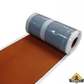 Nedsaflex loodvervanger - 45 cm rood zelfklevende flexibele aansluitrol