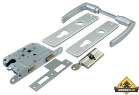 Nemef Cilinderslot/beslag PC55 1269/94-55 mm 