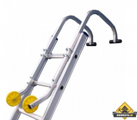 Nokhaak Ladder Aluminium (set van 2 stuks L+R)