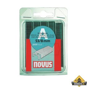 Novus dundraad nieten A 53 8mm. SH. 2000 st.
