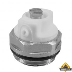 Riko Radiator ontluchter met O-ring draaibaar 1/2