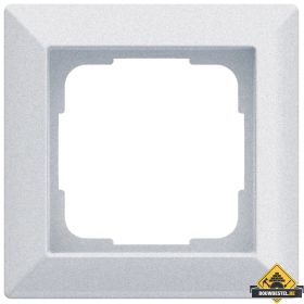 Opus 55 Inform afdekraam Eenvoudig alu-zilver-zijdeglans