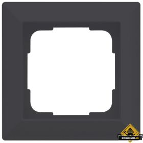 Opus 55 Inform afdekraam Eenvoudig antraciet - zijdeglans