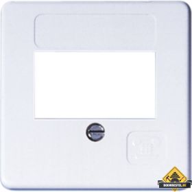 Opus 1 afdekking voor TAE-aansluitdozen 3-voudig alpinewit