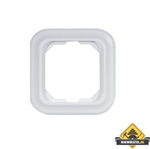 Opus 1 Wave afdekramen Eenvoudig helderwit