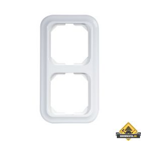 Opus 1 Wave afdekramen Tweevoudig helderwit