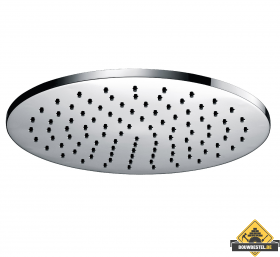 Wiesbaden Luxe messing hoofddouche rond 300mmx8mm chroom