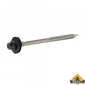 Paneelschroef RVS BP2 | Zwart | 6,5 x 145 mm | 100 stuks