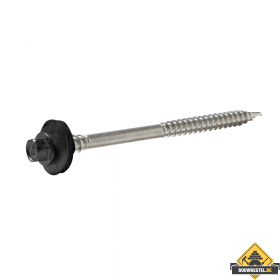 Paneelschroef RVS BP2 | Zwart Mat | 6,5 x 125 mm | 100 stuks