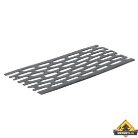 Platprofiel geperforeerd 30x1mm Zwart 500 cm
