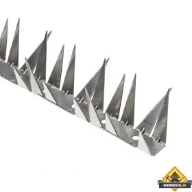 Pointflex Anti-klimstrip 980x2x46xmm RVS 