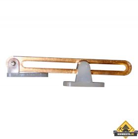 Raamschaar 15cm aluminium/kunststof - 4 stuks