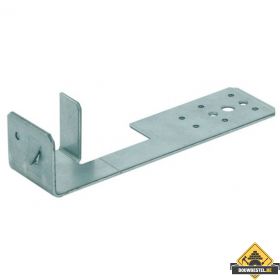 Randkistanker Vlak Vloerhoogte = 100mm - plaatdikte 18mm - Verzinkt - per stuk