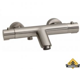 Rio Thermostatische Badmengkraan RVS-look