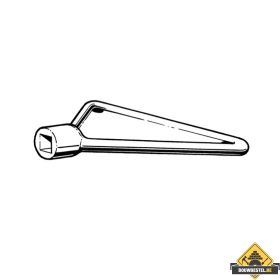 Rug Semin Kunststof Vierkantsleutel (22-219) - per stuk