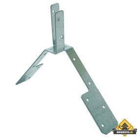 Ruitersteun Breedte 28mm 115x2 Sendzimir verzinkt - per stuk