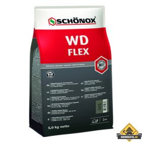 Schonox WD-Flex Voegmortel - Donkergrijs (5kg)