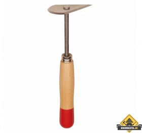 Schraper model Peer - staal - houten steel - professioneel - per stuk