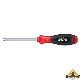 Wiha Schroevendraaier SoftFinish sleufkop voor sleufmoeren (32357) M5 x 125 mm