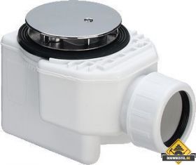 Viega Douchebakafvoer 70mm Chroom (diameter afvoer 52mm)
