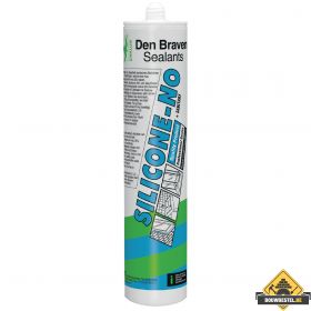 Zwaluw Siliconenkit NO Den Braven - Transparant Grijs - 310ml