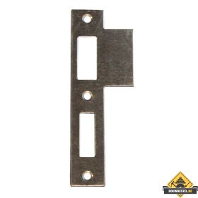 Sluitplaat voor dag en nacht slot verzinkt - per 4 stuks