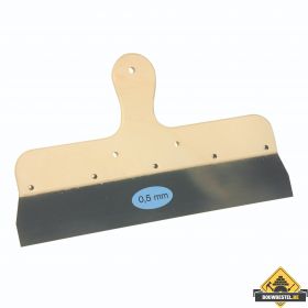 Spackmes SUPER PROF 200 mm blauw veren staal houten greep