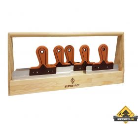 SUPER PROF Spackmesset met softgrip spackmessen