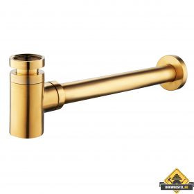 Wiesbaden Star luxe sifon laag 11/4'' geborsteld messing