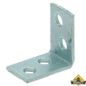 Stoelhoek 25x25mm 15X2 Electrolytisch Verzinkt - 10 stuks