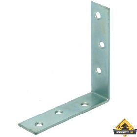 Stoelhoek 80x80mm 20X2 Electrolytisch Verzinkt - 10 stuks