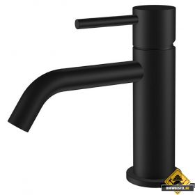 Wiesbaden Style wastafelmengkraan mat-zwart (HELAAS NIET MEER LEVERBAAR)