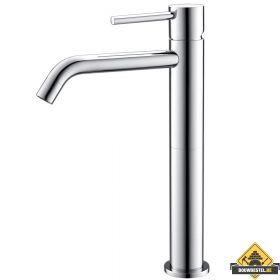 Wiesbaden Style XL hoge wastafelmengkraan chroom (HELAAS NIET MEER LEVERBAAR)
