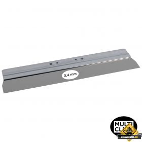 Super Prof Multi Click wand-/vloerschraperblad aluminium - 0,4 mm