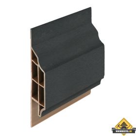 Trim/kraal sierlijst klassiek Antraciet - Classic (met houtnerf) 600 cm