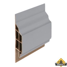 Trim/kraal sierlijst klassiek Grijs - Classic (met houtnerf) 600 cm