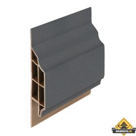 Trim/kraal sierlijst klassiek Kwartsgrijs - Classic (met houtnerf) 600 cm