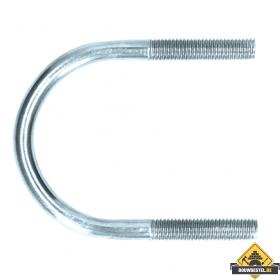 U-beugel Diameter 4" xM10 Verzinkt (124/155/50mm) | 50 stuks