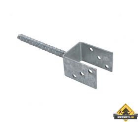 U-Pergoladrager Thermisch Verzinkt 91x91mm