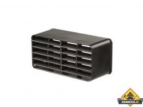 Ubbink Vloerventilatiekoker waal formaat muurrooster zwart