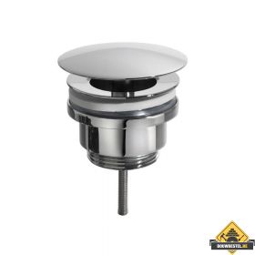 Vaste waste universeel chroom (HELAAS NIET MEER LEVERBAAR)